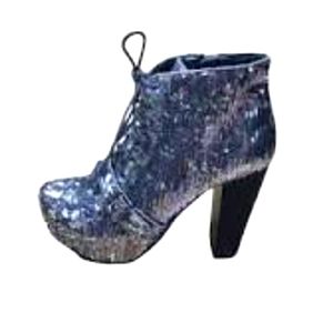 Bucco Capensis Silver sequined ankle boots